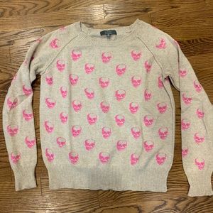 Super cute Saks 5th Avenue Skull Sweater